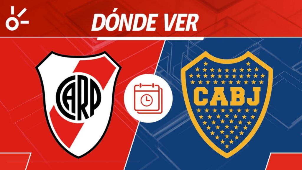 El Superclásico de Argentina enfrenta a River Plate y Boca Juniors