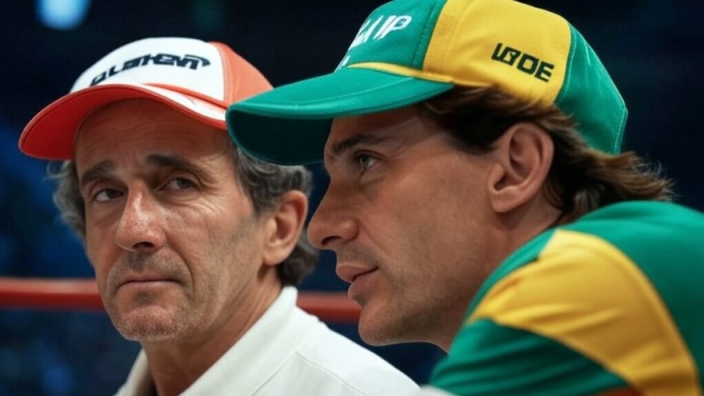 Prost y Senna, dos compañeros y rivales