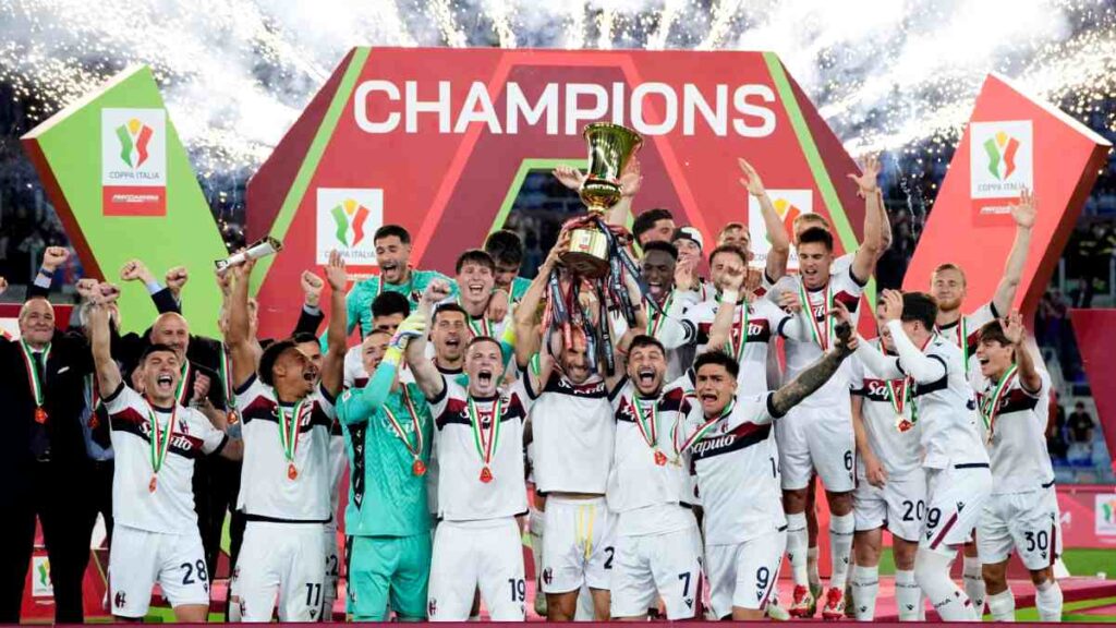 Bologna le ganó la Coppa al Milan