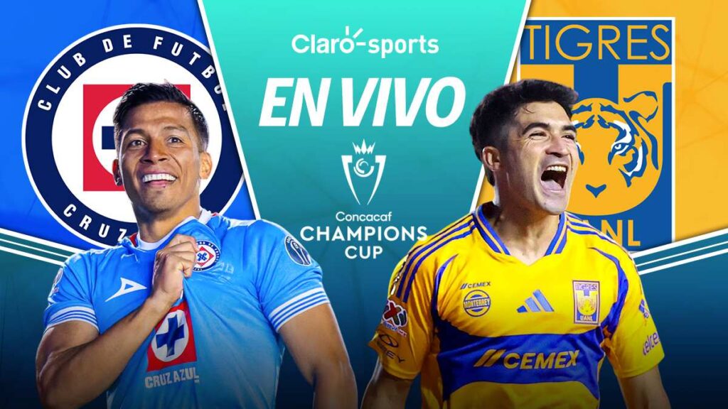 Semifinales de vuelta de la Concachampions entre Cruz Azul vs Tigres.