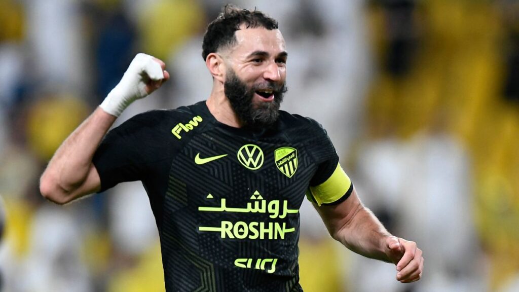 Karim Benzema, delantero del Al Ittihad