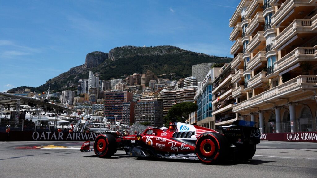 Charles Leclerc domina la FP3 de Mónaco