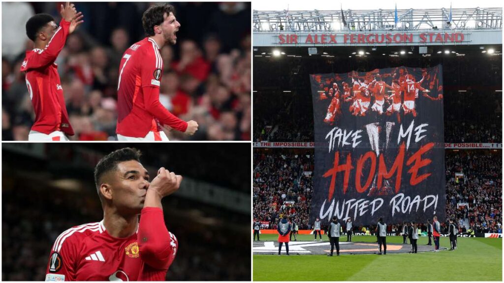 Manchester United avanza a la final de la Europa League tras golear en Old Trafford al Athletic Club que soñó con la remontada.