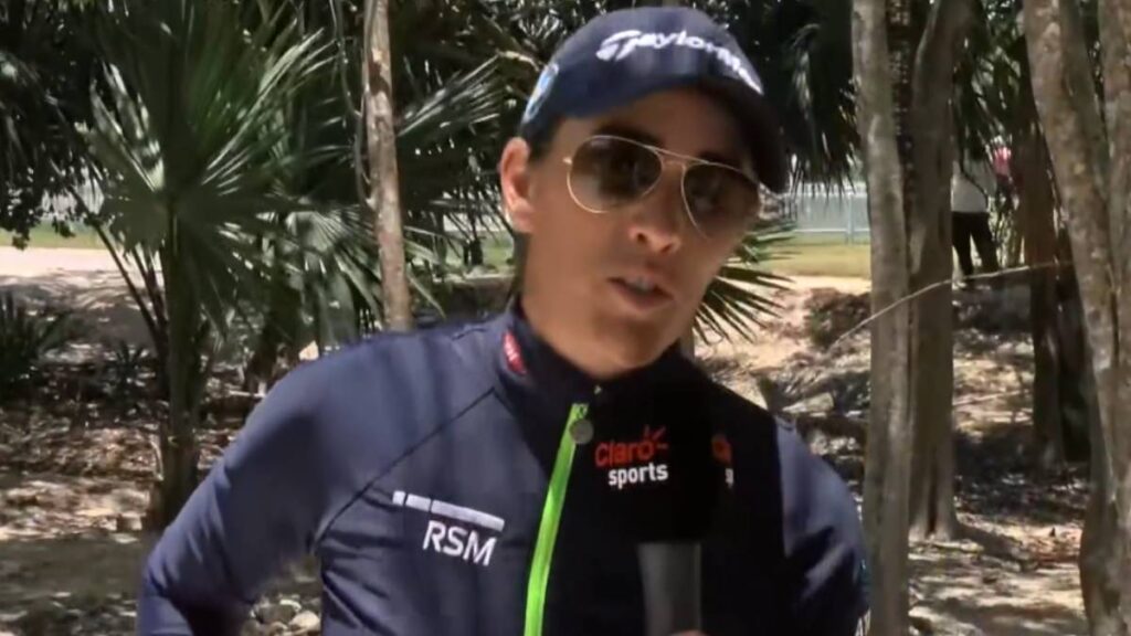 María Fassi, en entrevista exclusiva para Claro Sports tras la segunda ronda en Mayakoba