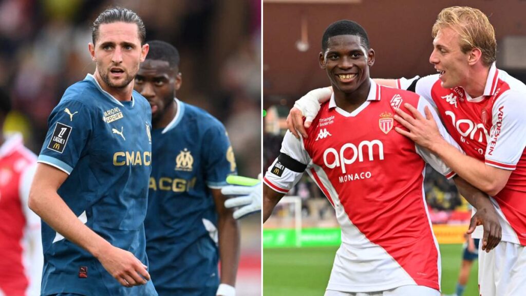 Marsella y Mónaco, segundo y tercer lugar de la Ligue 1