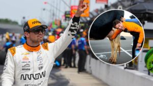 Indy 500: Pato O’Ward busca cortar su mala racha… ¡ordeñando una vaca!