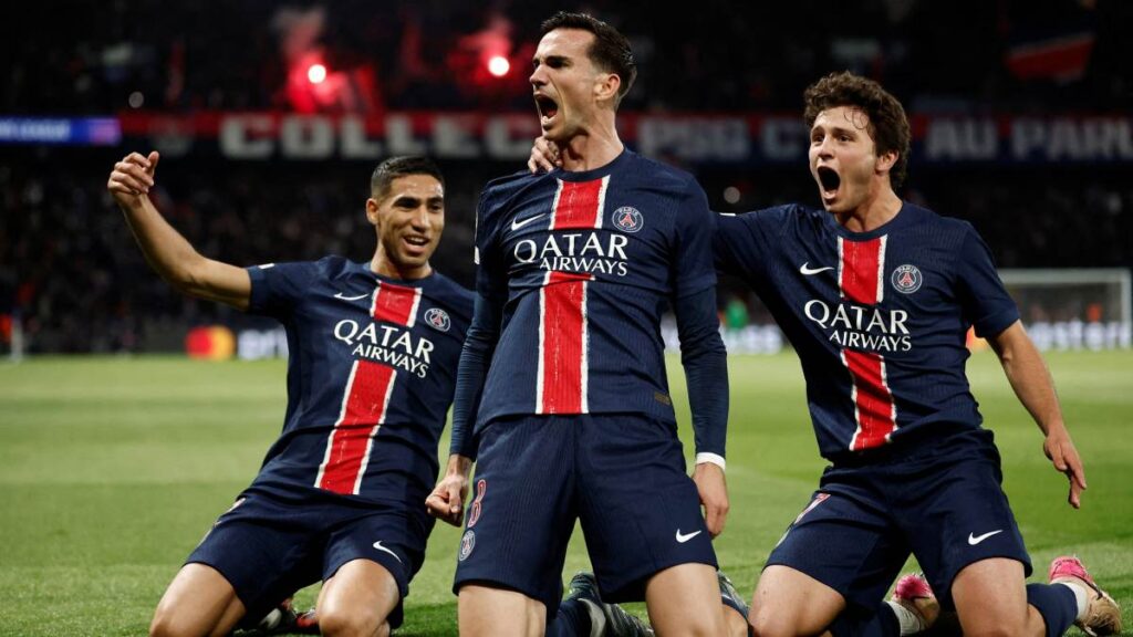 PSG se impone 2-1 al Arsenal en la semifinal de vuelta de la Champions League