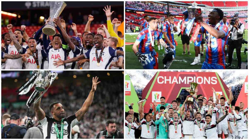 Tottenham, Newcastle, Crystal Palace y Bologna, entre los campeones sorpresivos en 2025