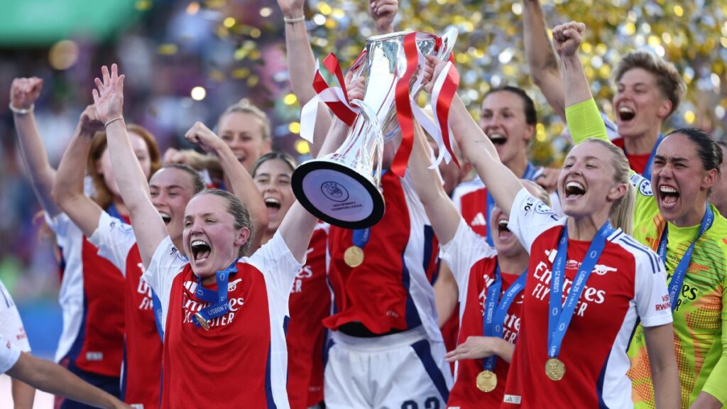 Arsenal, campeonas de la Champions League
