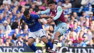West Ham derrota al Ipswich… ¿En el último partido de Edson Álvarez con los Hammers?