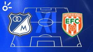 Posibles alineaciones de Millonarios vs Envigado por la Copa BetPlay 2025