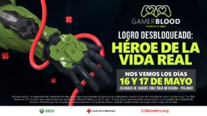 Xbox y Cruz Roja Mexicana lanzan la iniciativa Gamer Blood para incentivar a los jugadores a donar sangre