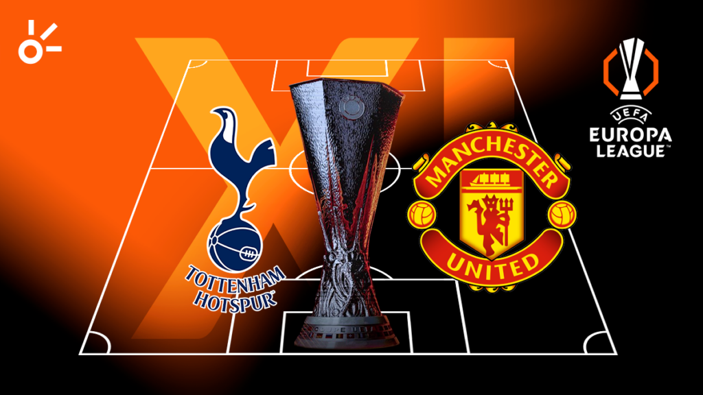 Alineaciones Tottenham vs Manchester United en la final UEFA Europa League 2024-25