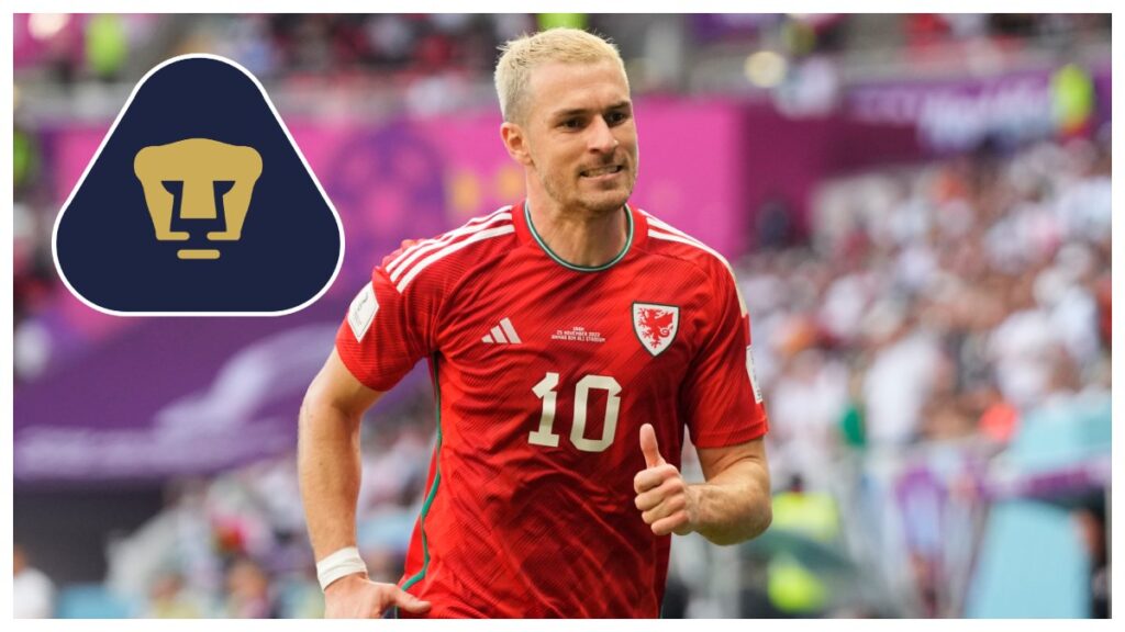 Aaron Ramsey sería el fichaje 'bomba' de Pumas. AP