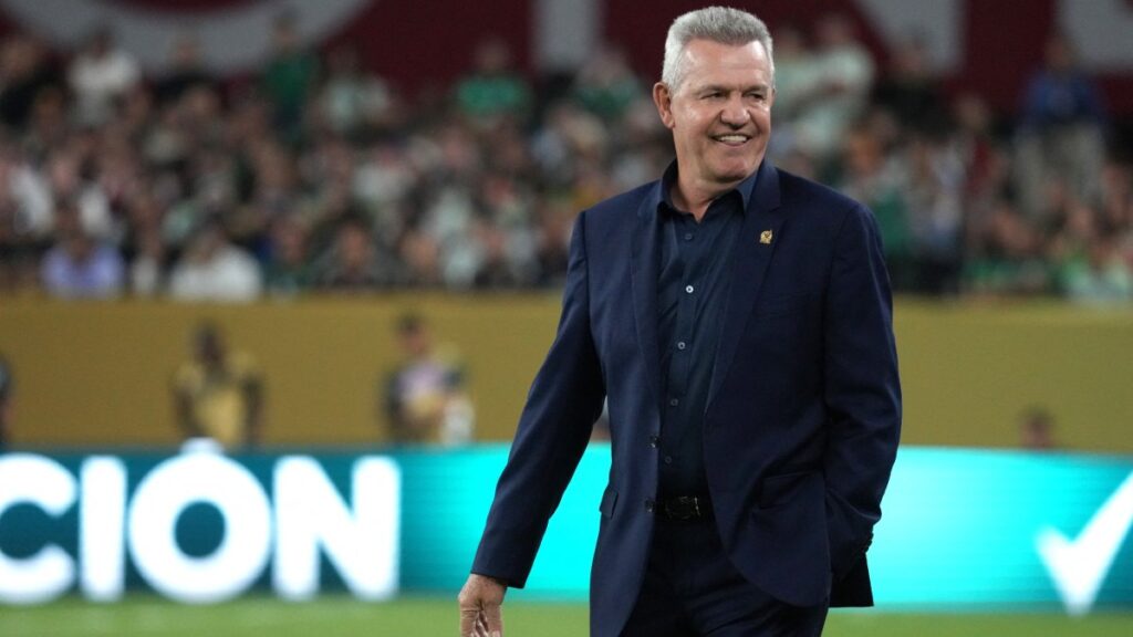 Aguirre durante los cuartos de final de Copa Oro