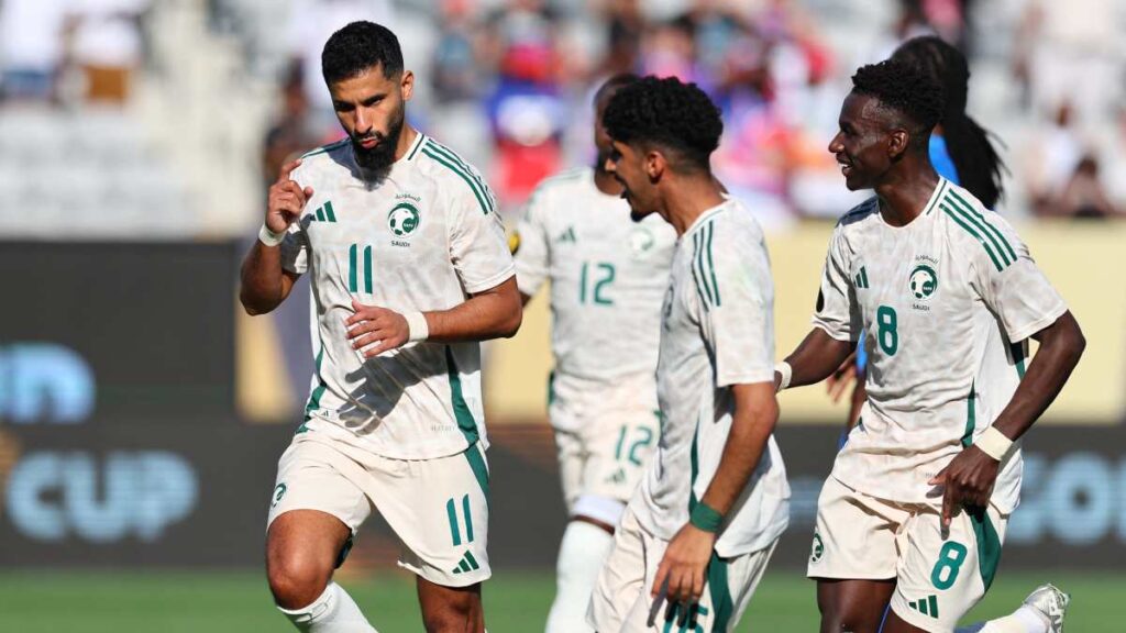 Arabia Saudita obtiene la victoria en su primer duelo dentro de la Copa Oro en su duelo ante Haití