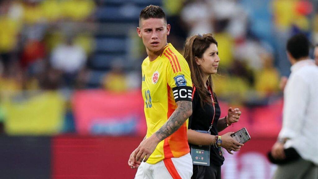 James Rodríguez, capitán de la Selección Colombia | Reuters.