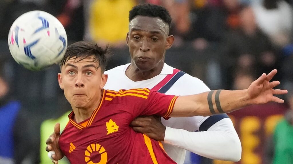 Jhon Lucumí, jugador del Bologna | AP.