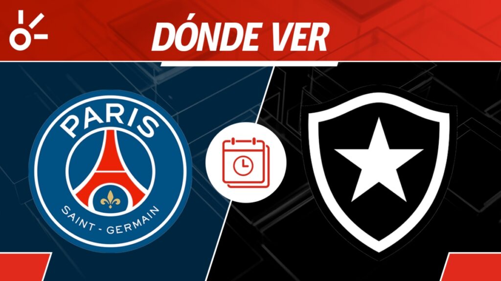 PSG vs Botafogo juegan por la fecha 2.