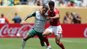 Richard Ríos, de los más destacados de Palmeiras en el Mundial de Clubes