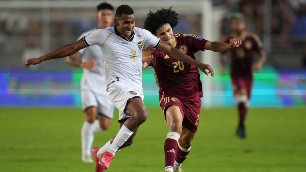 Duelo de Eliminatorias entre Venezuela y Bolivia | AP.