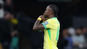 Vinicius Jr, fuera de la convocatoria de Brasil por decisión de Carlo Ancelotti
