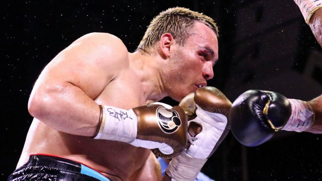 Chávez Jr. durante un combate