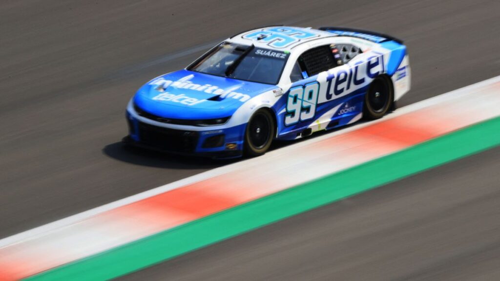 Dani Suárez larga décimo en Nascar Cup Series