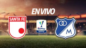 Santa Fe vs Millonarios, en vivo el partido de la Liga BetPlay 2025-II