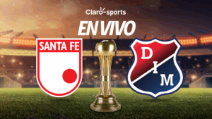 Santa Fe vs Medellín, en vivo: goles y minuto a minuto del partido de ida de la final de la Liga BetPlay 2025-I