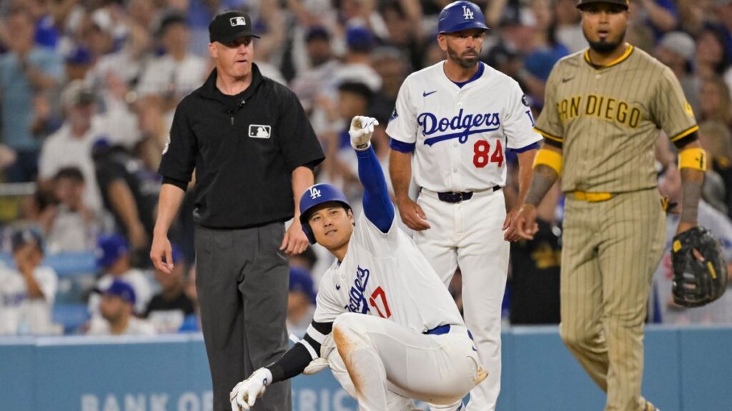 Los Dodgers se imponen a los Padres en el regreso de Ohtani a la lomita