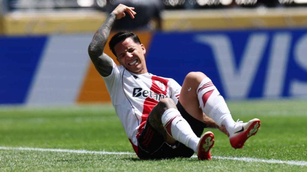 Driussi, fuera el resto del Mundial de Clubes