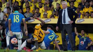 Carlo Ancelotti y su primer partido con la selección de Brasil