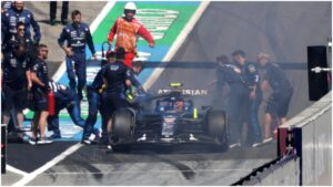 Inicio caótico en el GP de Austria: Max Verstappen abandona y el auto de Carlos Sainz se incendia