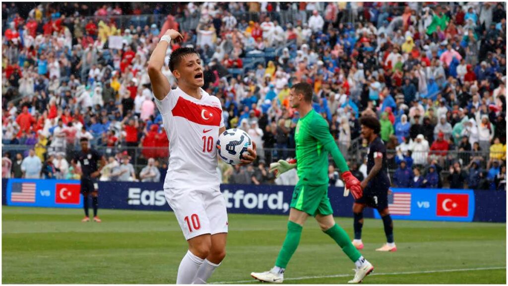 Estados Unidos caer ante la Turquía de Arda Guler | AP