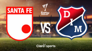 Santa Fe vs Medellín, en vivo: goles y minuto a minuto del partido de ida de la final de la Liga BetPlay 2025-I