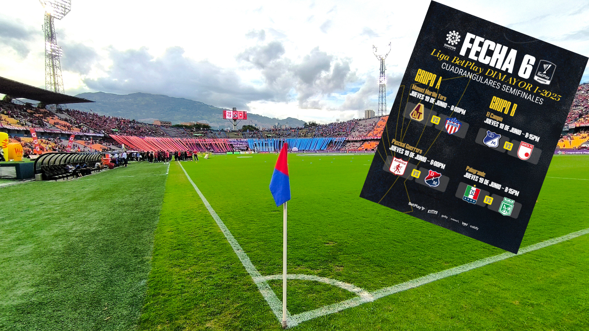 Así se jugará la fecha 6 de los cuadrangulares de la Liga BetPlay 2025 ...