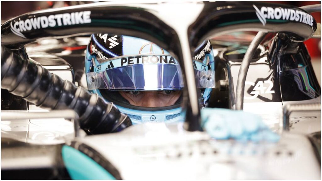 George Russell se mantiene al pendiente de su futuro en Mercedes | Reuters