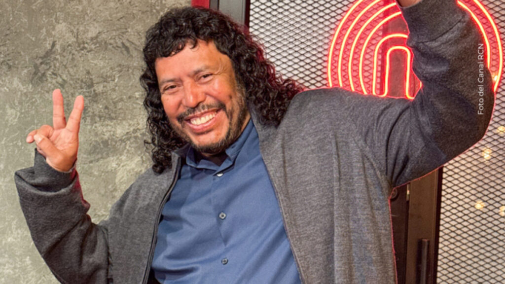 René Higuita, en un capítulo de MasterChef. - Canal RCN.