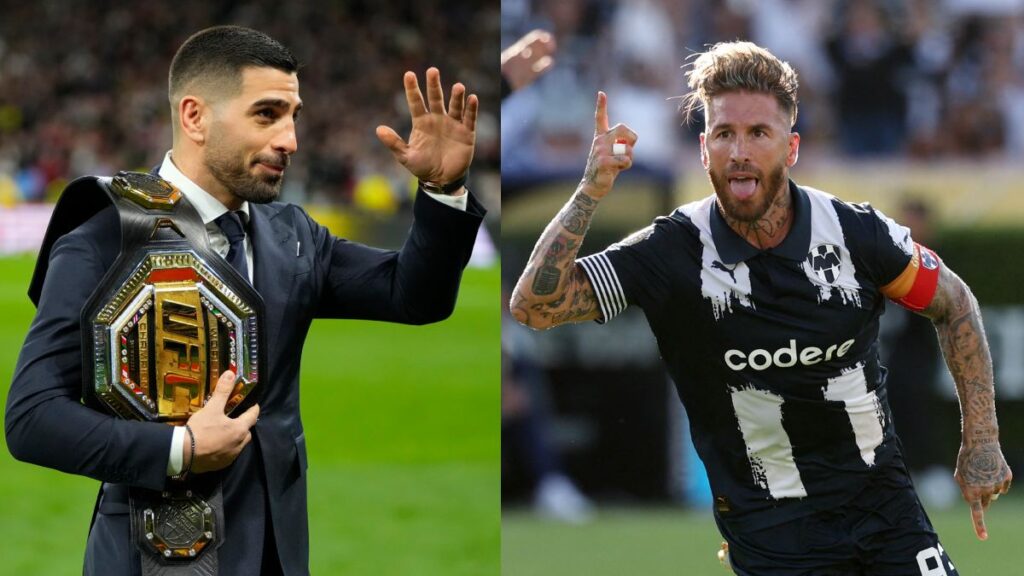 Ilia Topuria y Sergio Ramos