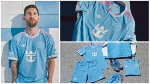 Inter Miami presenta su tercer uniforme: de azul para el Mundial de Clubes