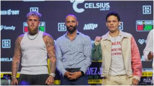 Julio César Chávez Jr y Jake Paul, en el límite de peso para su pelea en California