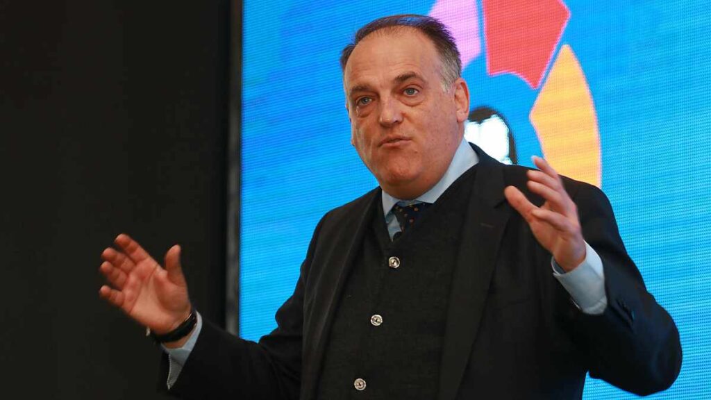Javier Tebas explota contra la FIFA por el Mundial de Clubes