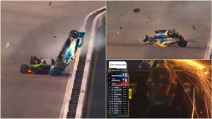 ¡Bendito halo! Escalofriante accidente en la IndyCar que deja de cabeza al piloto Josef Newgarden