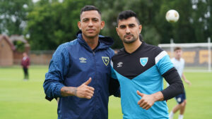 Kenderson Navarro, el portero que reemplazaría a Nicholas Hagen