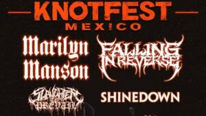 Marilyn Manson encabeza cartel del Knotfest México 2025: Fecha, sede, bandas confirmadas y boletos