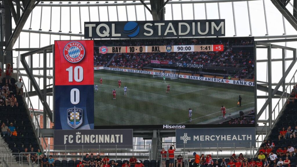 Auckland cayó 1-0 ante el Bayern
