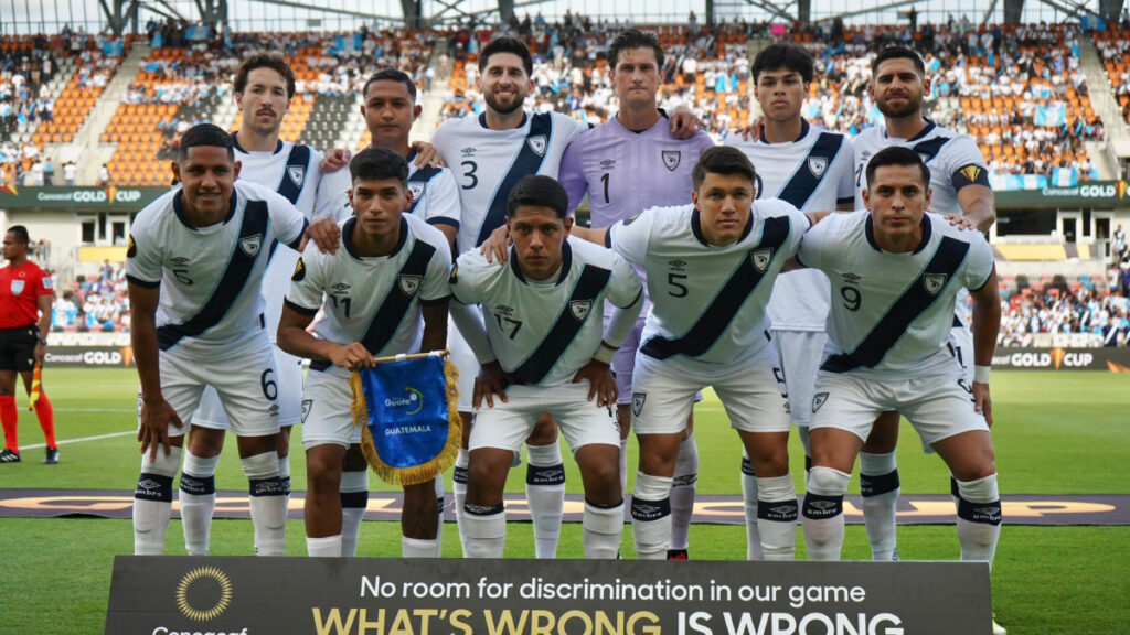 El once titular que jugó contra Guadalupe. (FEDEFUT)