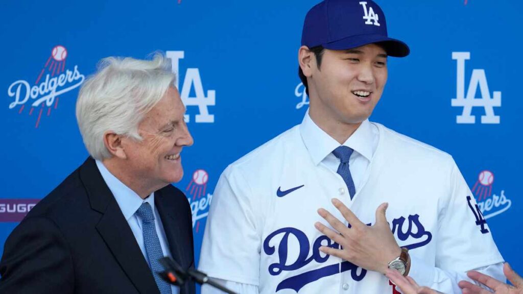Mark Walter, el día de la presentación de Shohei Ohtani con Dodgers