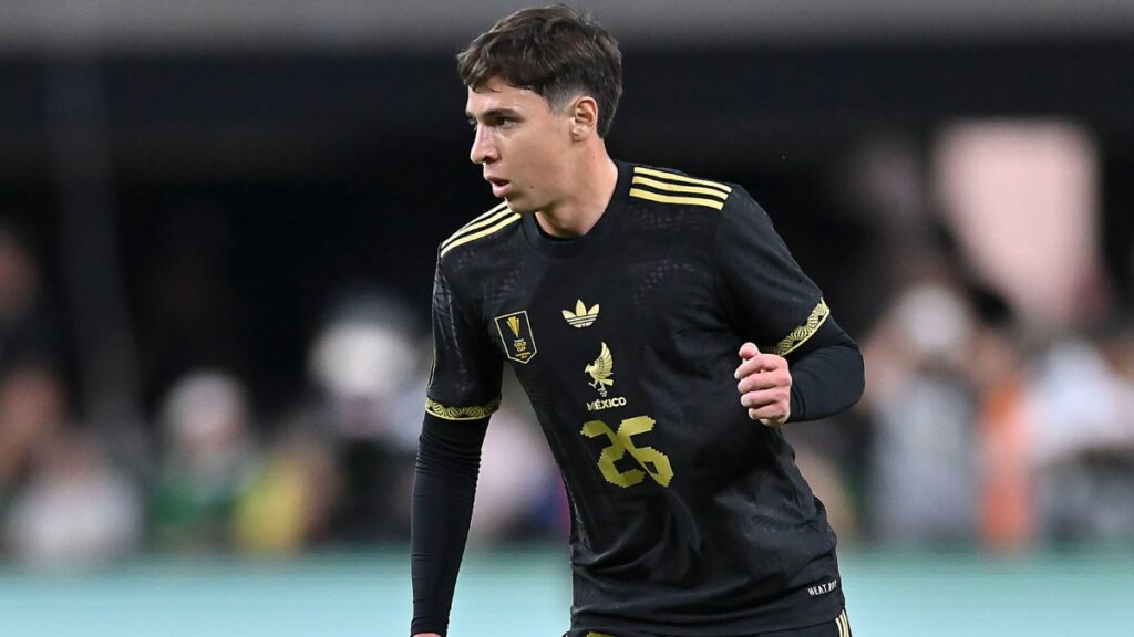 Mateo Chávez en la Copa Oro con México